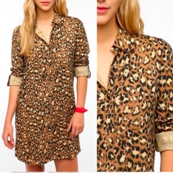 Ecote Dresses & Skirts - New Cheetah Urban Outfitters Dress